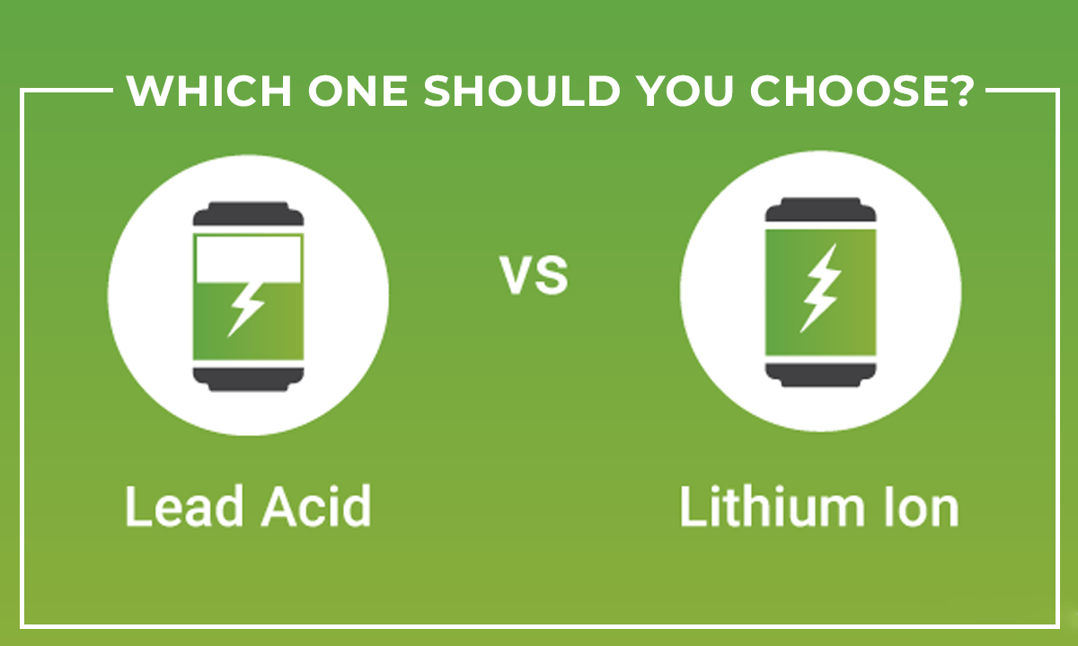 Read more about the article Lithium-Ion Batteries vs. Lead Batteries: Which One Should You Choose?
